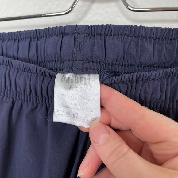 Barbell Apparel Mens Navy Blue Athletic Linerless Gym Shorts Medium - Picture 6 of 9